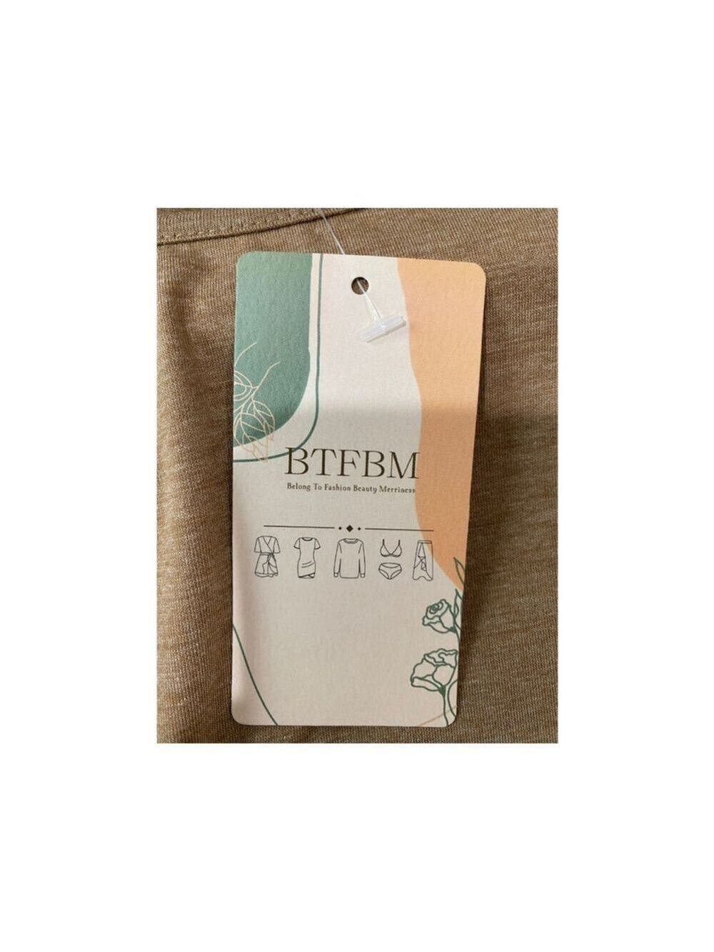 BTFMB (Amazon Brand) Dressy Fall Top - Size Large (NWT) - Picture 4 of 6